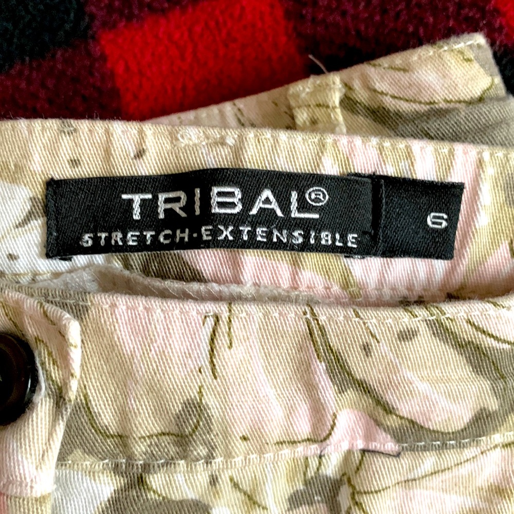 High waisted cropped pants